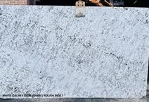 WHITE GALAXY DUAL FINISH ( LEATHER / POLISH )